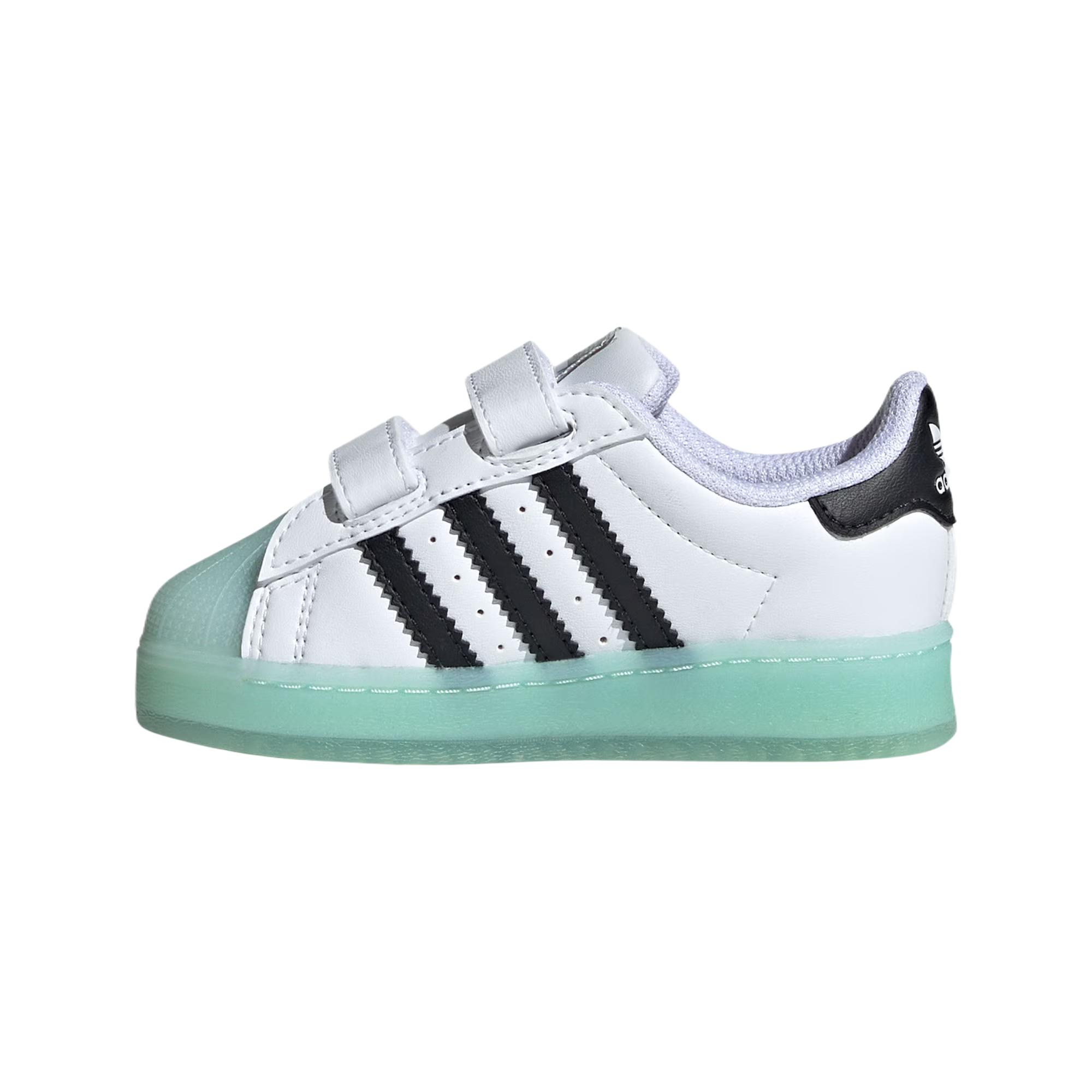 

Superstar Series Low Top детские скейтбординг кроссовки детские Adidas, белый