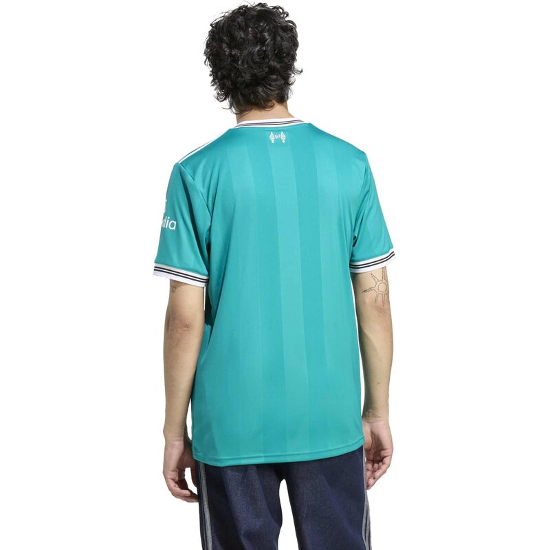 Третья футболка ФК «Ливерпуль» 25/26 Adidas, синий — фото 4