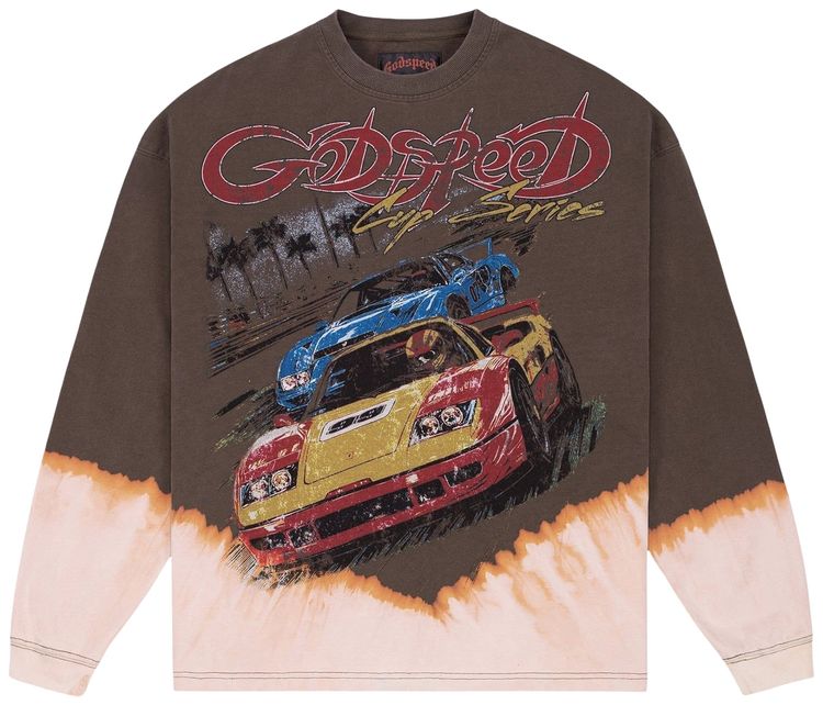 

Футболка с длинными рукавами Godspeed FTW, коричневый
