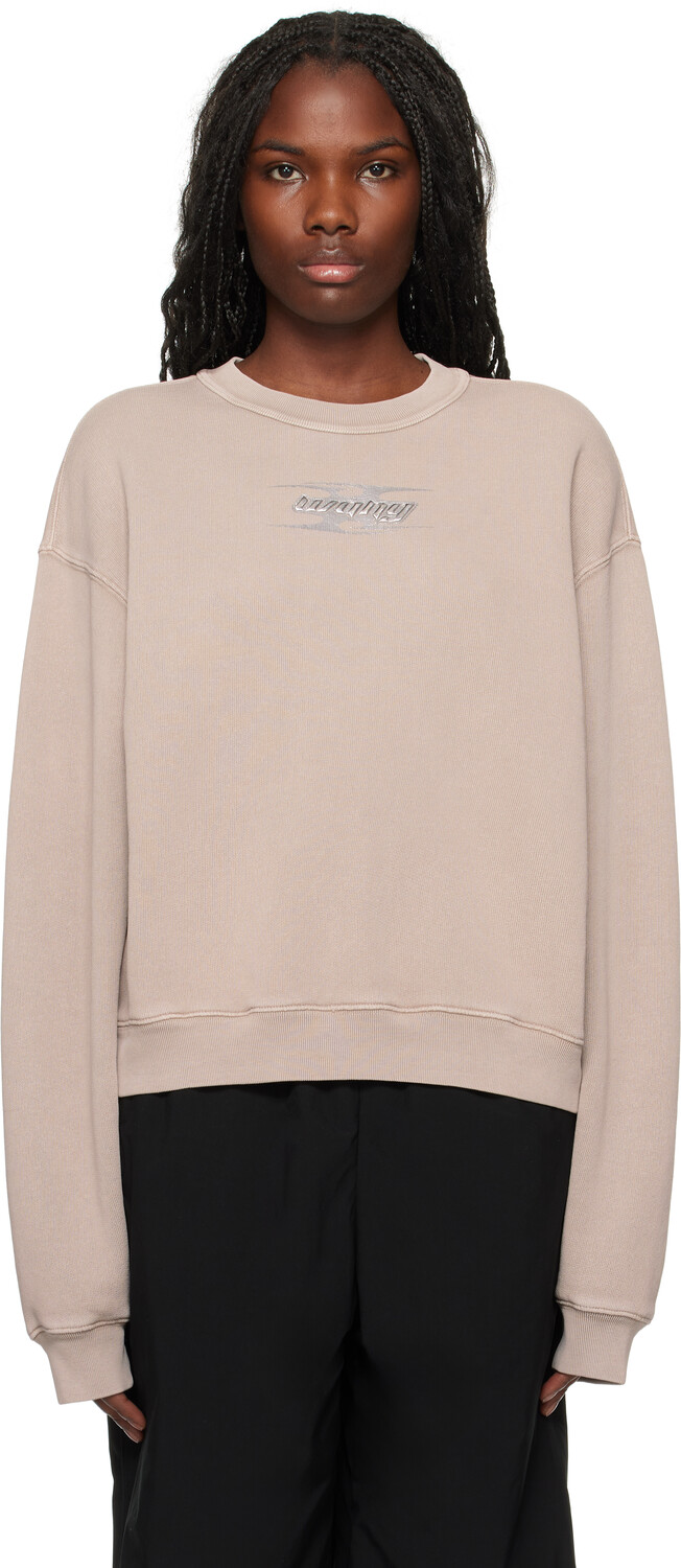 

Толстовка Taupe Blade с тисненым логотипом alexanderwang.t