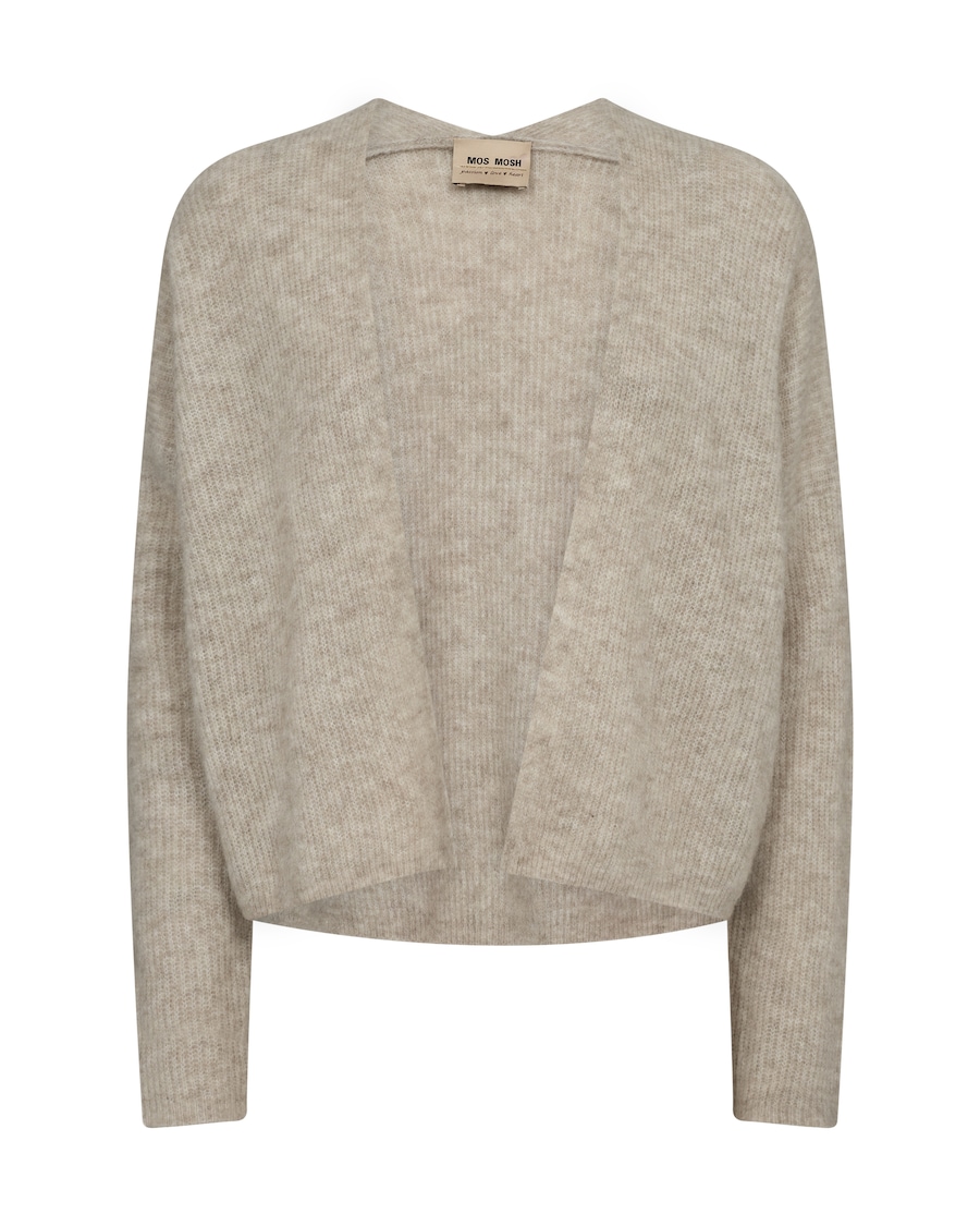 

Вязаный кардиган MOS MOSH, серо-коричневый