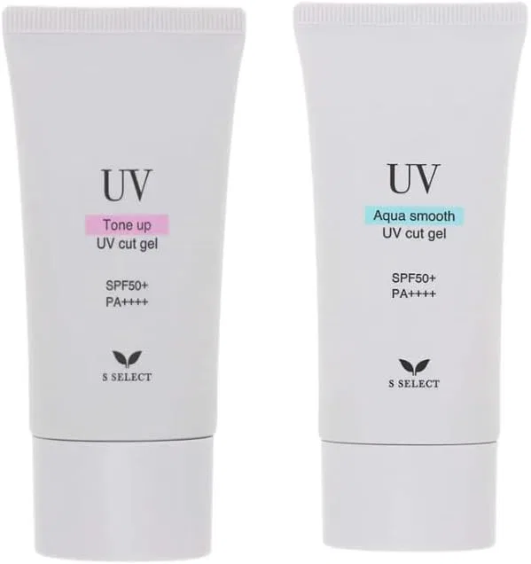 Набор солнцезащитных гелей UV Reducing Gel: Aqua Smooth 90 г и Tone Up 70 г, белый