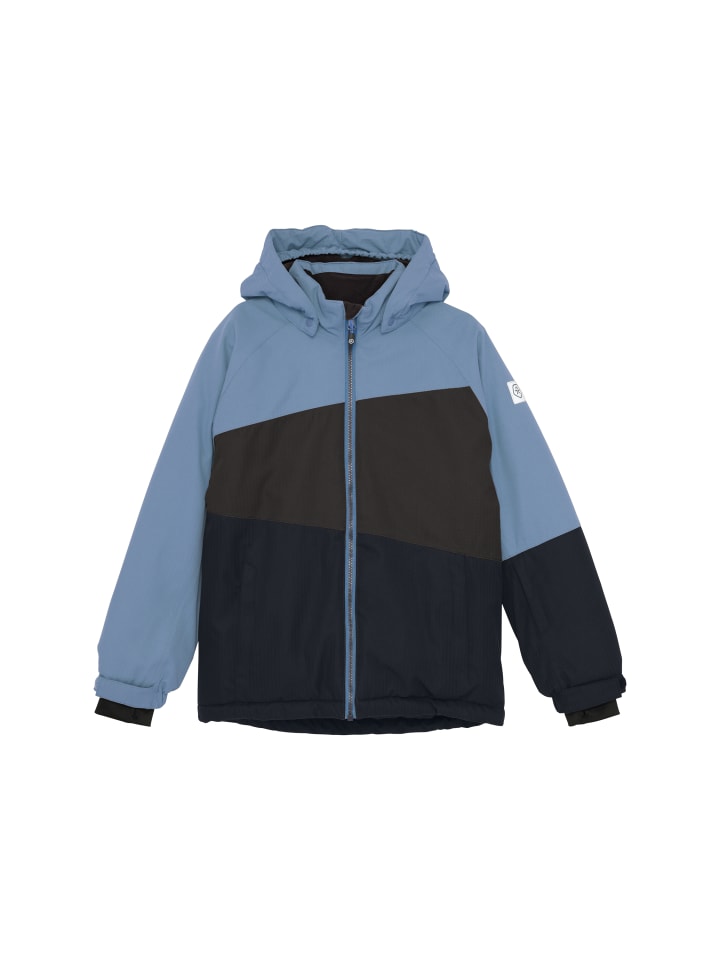 Лыжная куртка COSki Jacket - Colorblock в синем цвете Color Kids