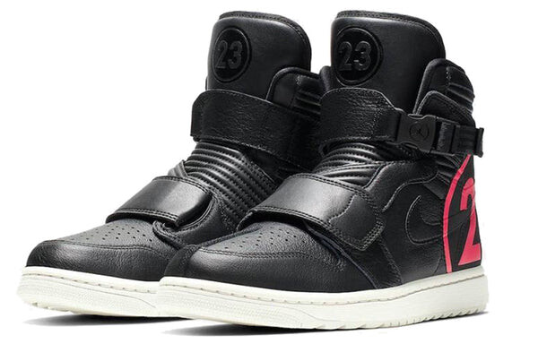 Кроссовки 1 мото Air Jordan, черный — фото 3