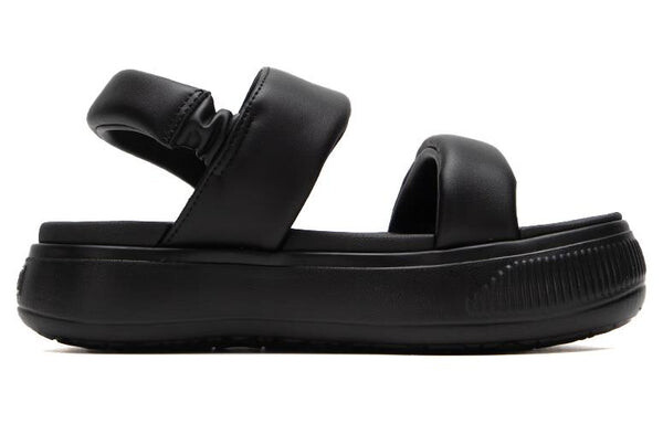 Тапочки mayu puffy slides 'black' Puma, черный — фото 2