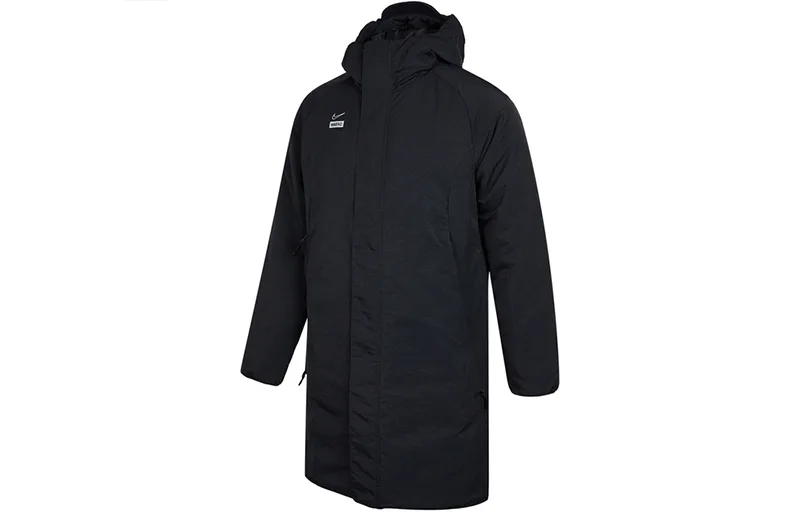 Nike Парка мужская черная с капюшоном
