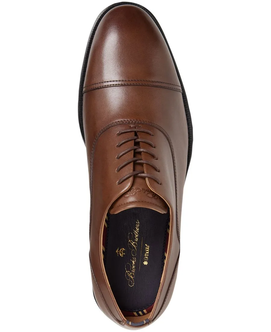 Мужские туфли Cassel на шнуровке Brooks Brothers, Cognac — фото 4