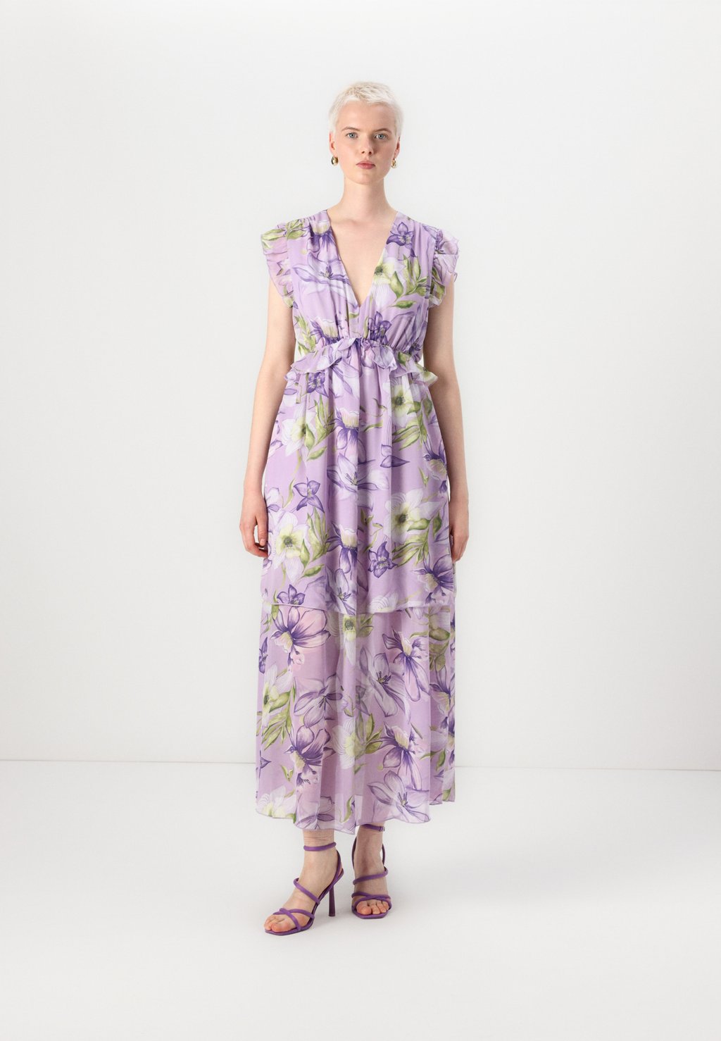 

Платье макси VIALICE FRILL ANKLE DRESS VILA, сиреневый