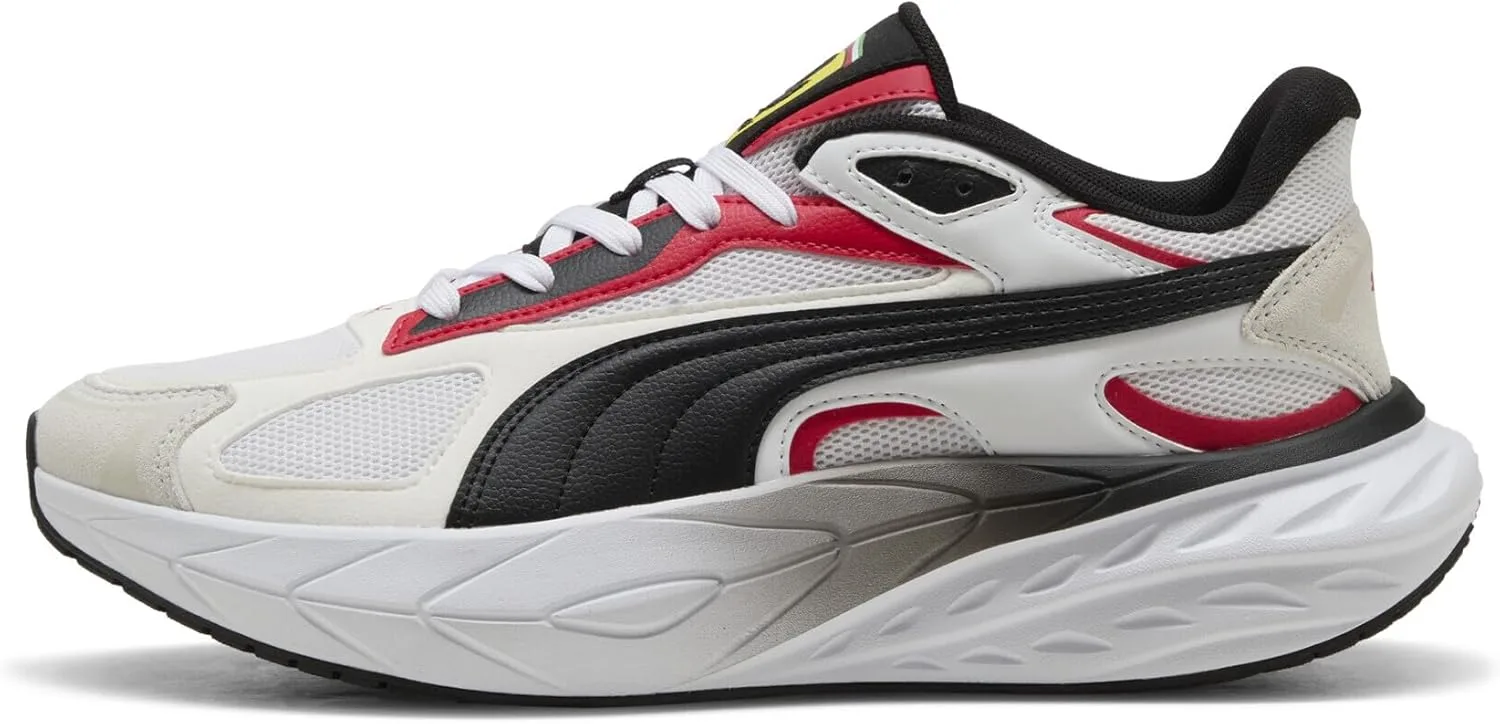 Взрослые кроссовки PUMA Scuderia Ferrari Hypnotic, белый/черный — фото 3