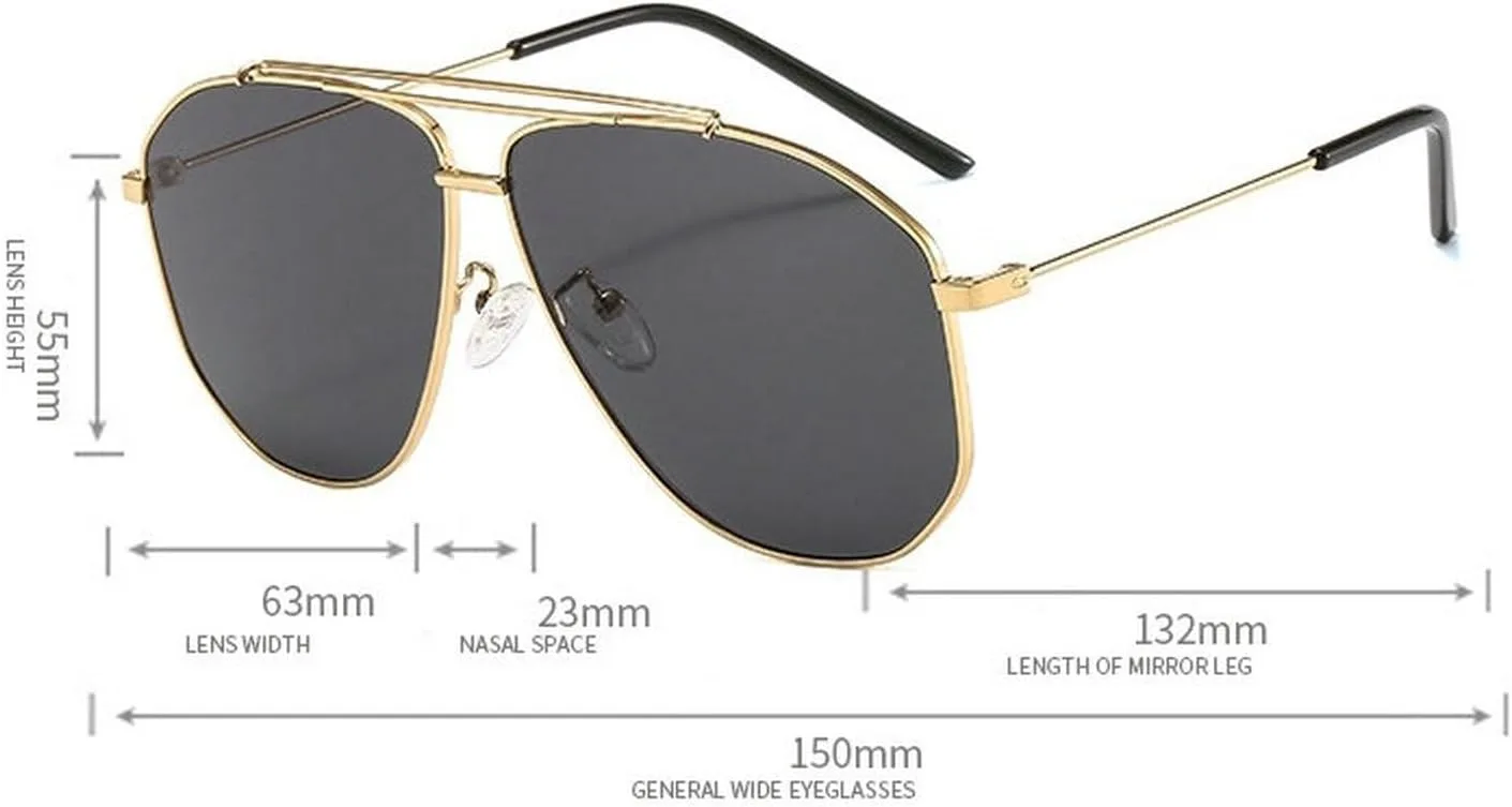 

Классические солнцезащитные очки-пилот COTIA для женщин и мужчин, винтажные, с металлическим двойным мостиком, квадратной формы, ретро, ​​для путешествий, Light Grey