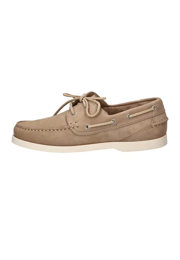 Ботинки Heren bootschoen boat shoes Nelson, коричневый