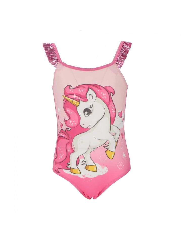 

Купальник Unicorn Badeanzug für Mädchen Schwimmkleidung Strandoutfit für, розовый