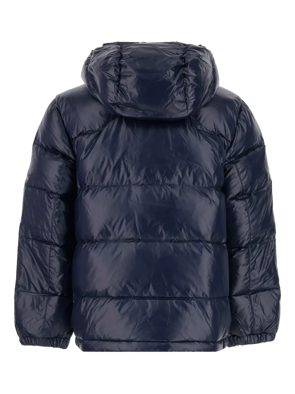Пуховик с нашивкой-логотипом Polo Ralph Lauren Kids, синий — фото 2