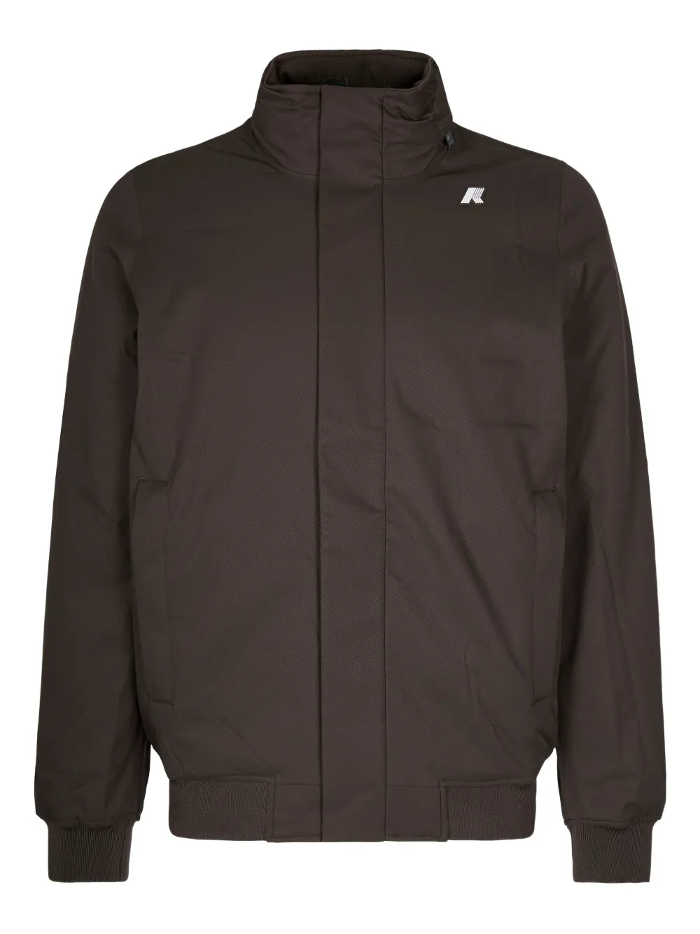

Куртка с нашивкой-логотипом K-Way, коричневый