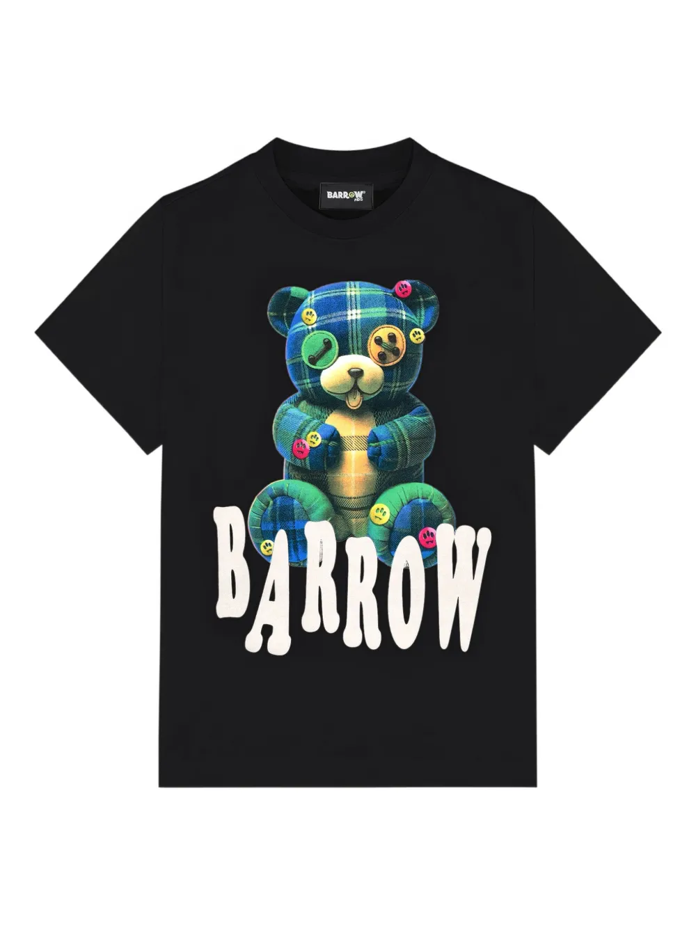 

Футболка с принтом "Тедди" Barrow kids, черный