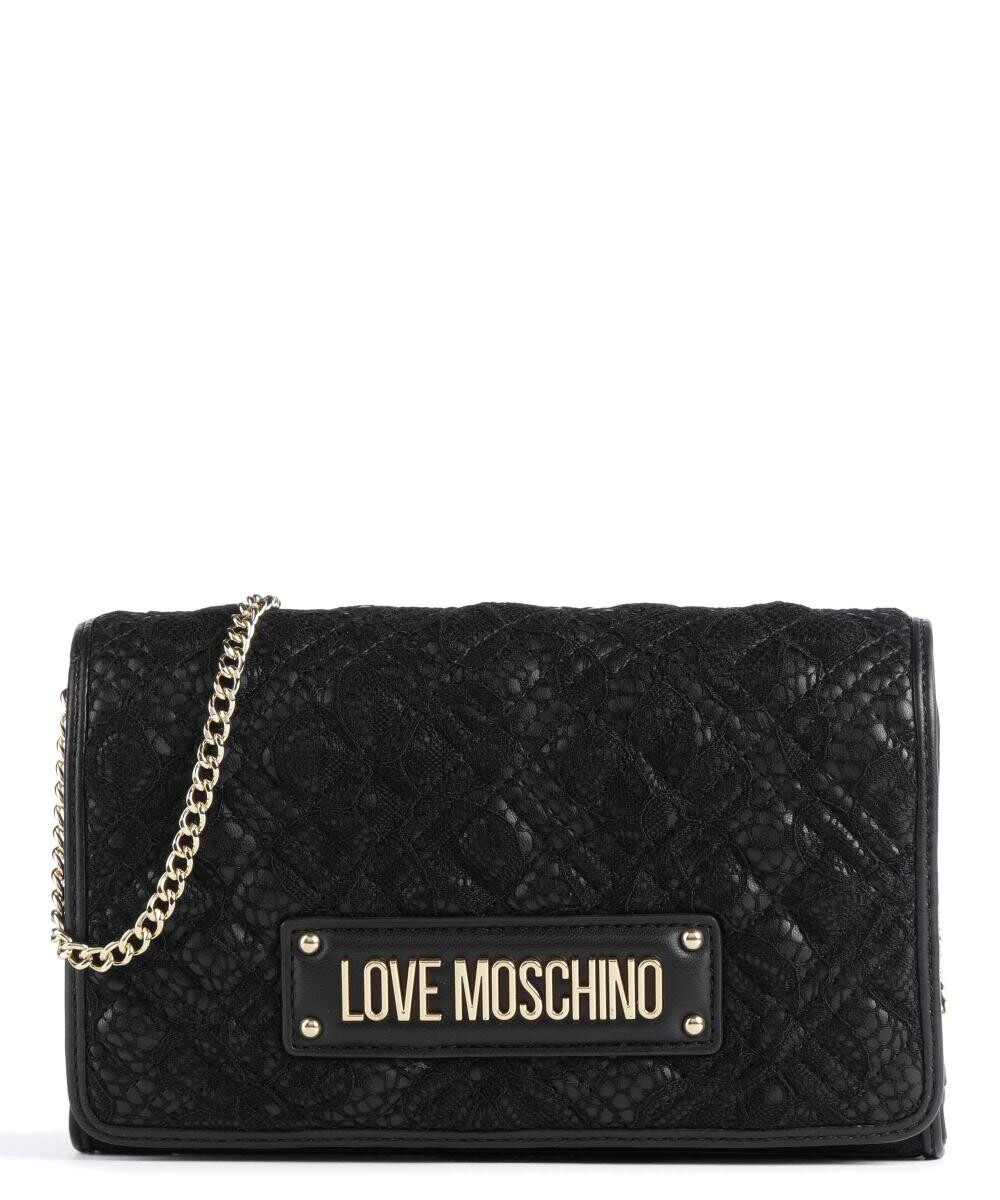 

Сумка через плечо Smart Daily полиэстер, искусственная кожа Love Moschino, черный