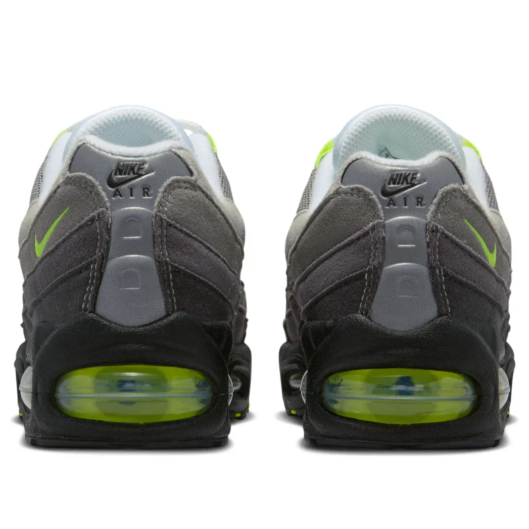 Кроссовки (GS) Nike Air Max 95 'Neon', черный — фото 4