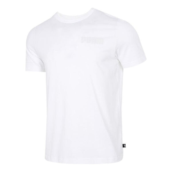 

Футболка printed round neck t-shirt 'white' Puma, белый