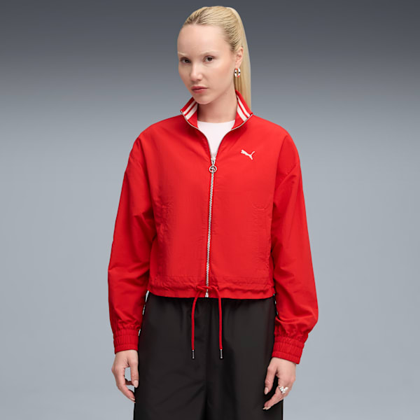 

Женская короткая куртка Puma Premium Essentials, красный
