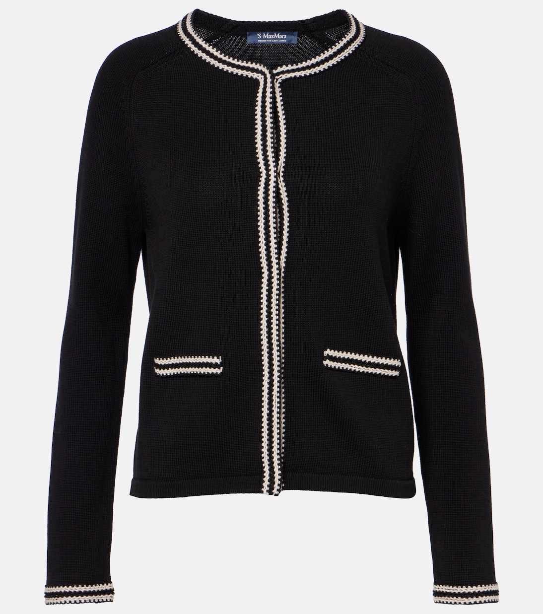 

Хлопковый кардиган Zenobia S Max Mara, Nero