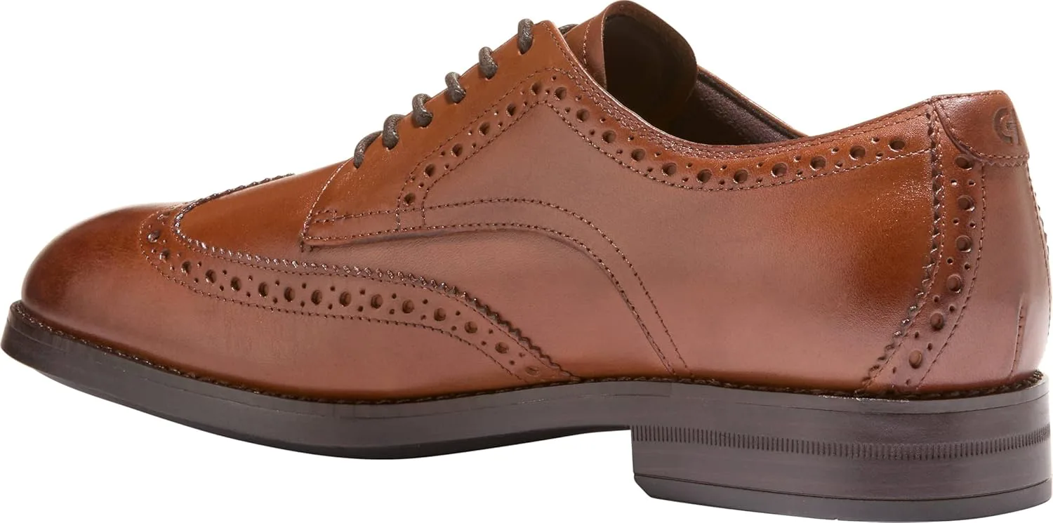 Мужские туфли Cole Haan Harmon Grand Wingtip, темно-коричневый — фото 2