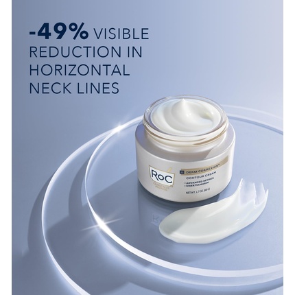 Крем Derm Correxion Contour для лица, шеи и линии подбородка Visible Face Lift Neck Firming Treatment 50 мл RoC — фото 3