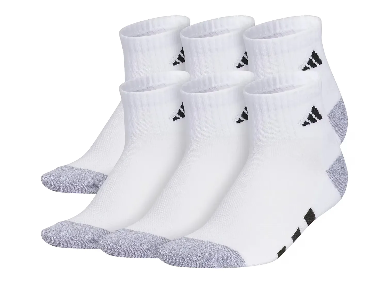 

Детские носки с мягкой подушкой - набор 6 шт. Adidas, White