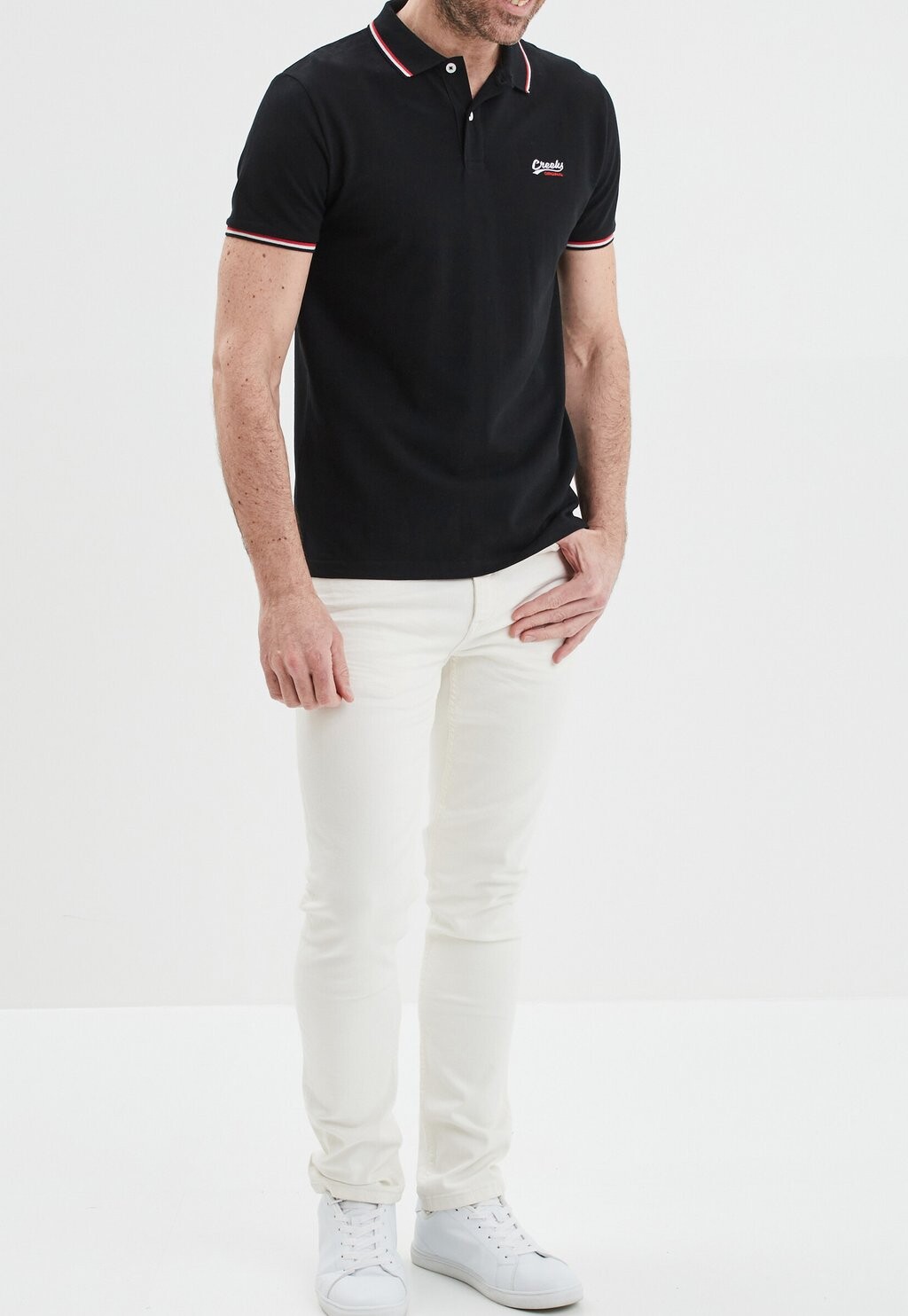 

Рубашка-поло AMERICAN INSPIRATION FASHION COOL EASY Creeks, цвет black