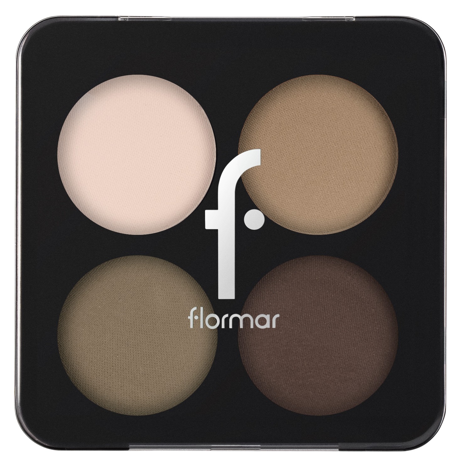 Тени для век color eyeshadow np-004 swiss chocolate Flormar, вес 6 гр. — фото 2