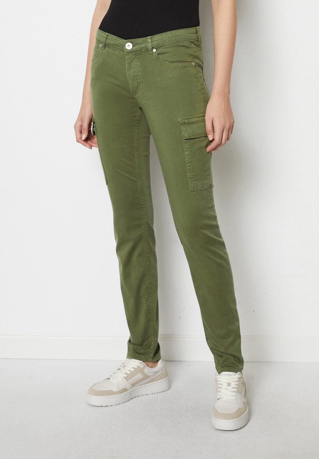 

Брюки-карго 5 POCKET, MID WAIST, REGULAR Marc O'Polo, цвет dried rosemary