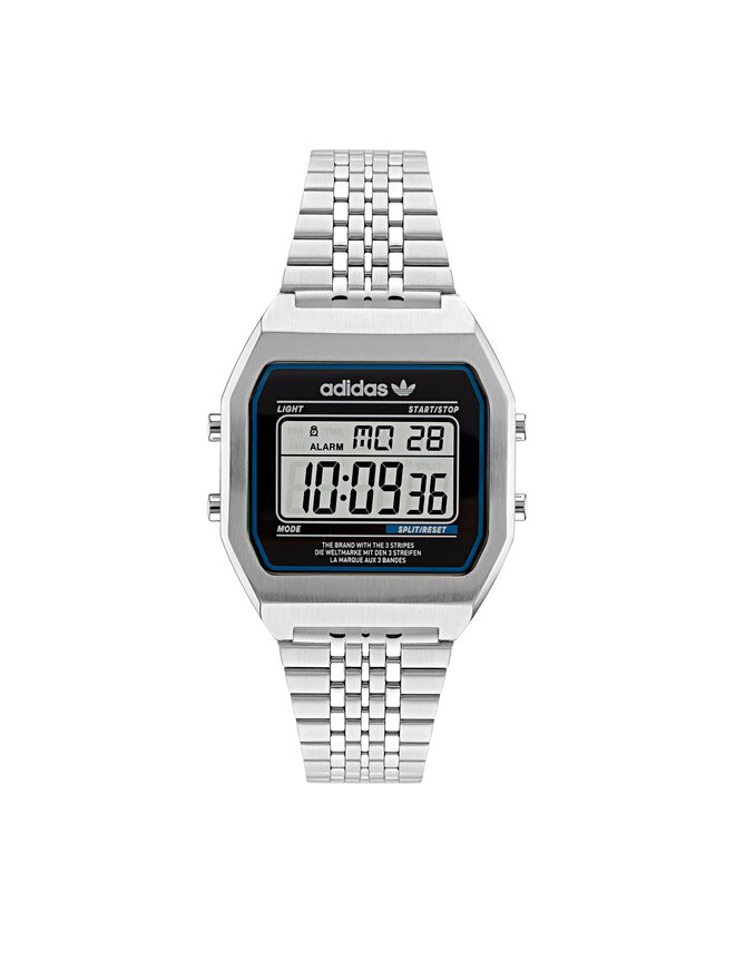 

Часы Street Digital Two AOST22072 Adidas Originals, серебряный
