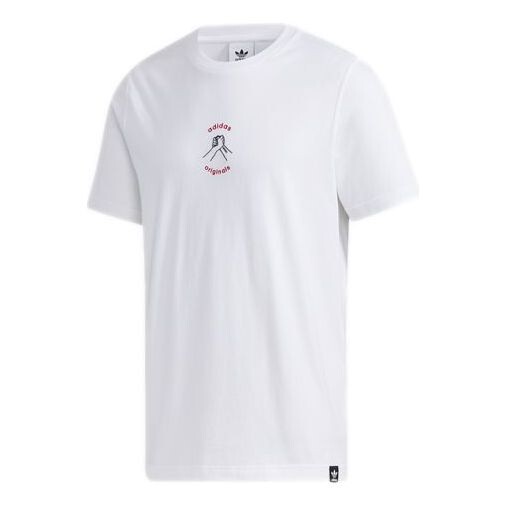 

Футболка originals mic graphic t 1 sports short sleeve white Adidas, белый