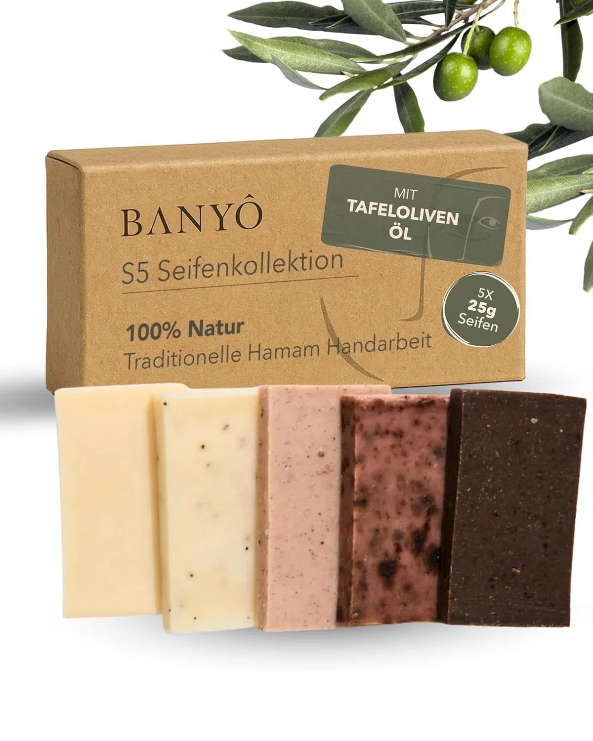 Набор натурального мыла S05 Collection ручной работы Banyô