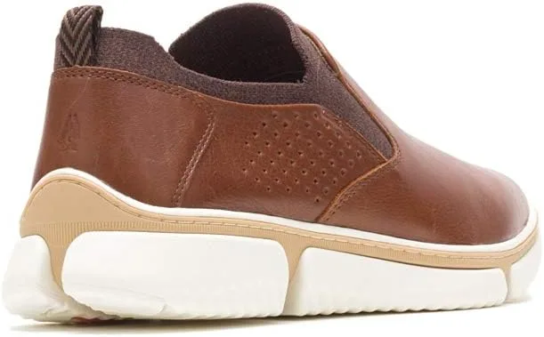 Мужские мокасины-слипоны Hush Puppies Bennet, коньячный — фото 4