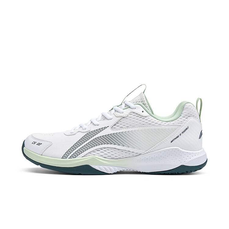 

Кроссовки LINING Badminton Shoes Unisex Low-top Standard White/cloud Emerald Green, зеленый