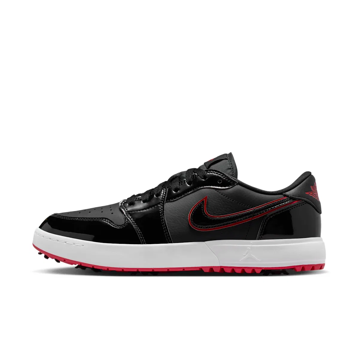 Мужские гольф-кроссовки Air 1 Low G с шипами Jordan, черный