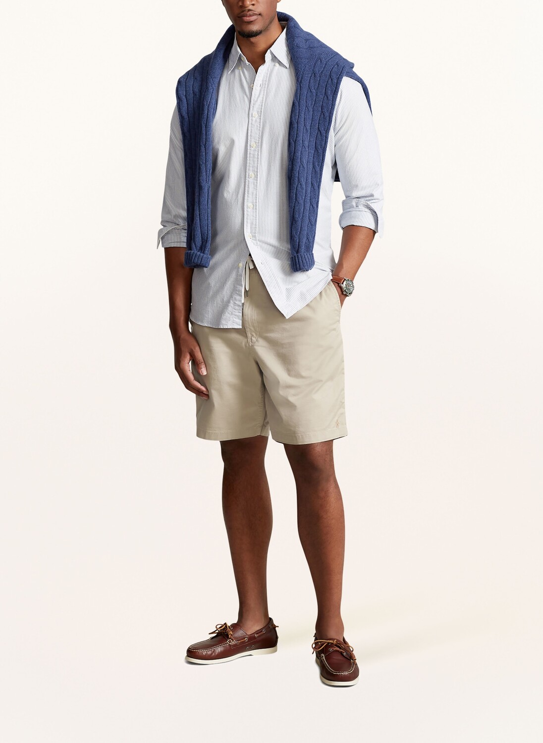 Классические шорты-чиносы POLO RALPH LAUREN Big & Tall, бежевый — фото 2