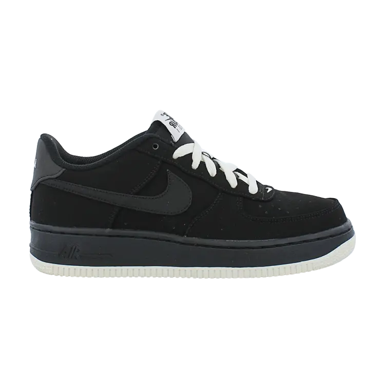 

Кроссовки Nike Air Force 1 GS 'Black Sail', черный