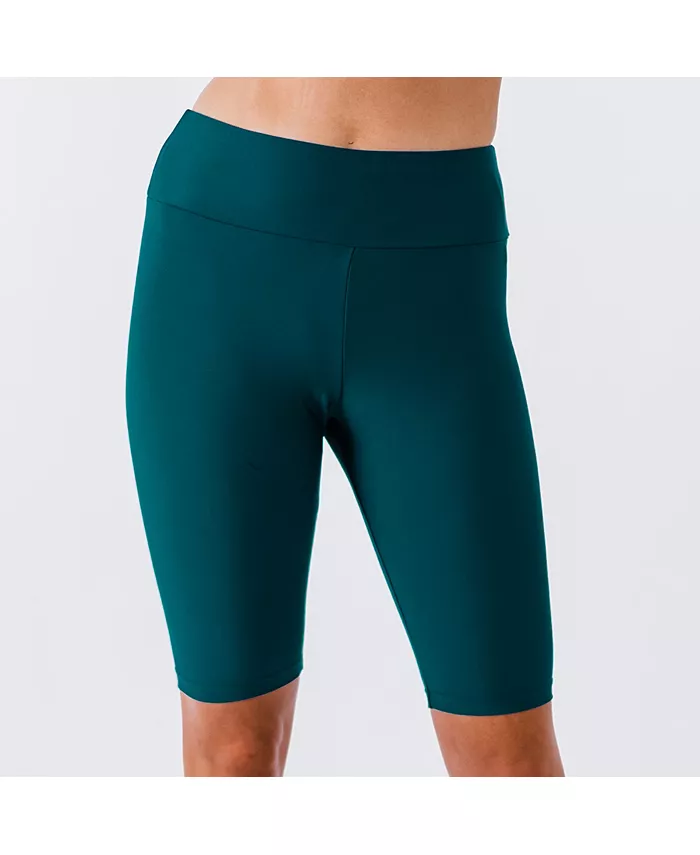 

Женские длинные велосипедные шорты для плавания Calypsa, зеленый