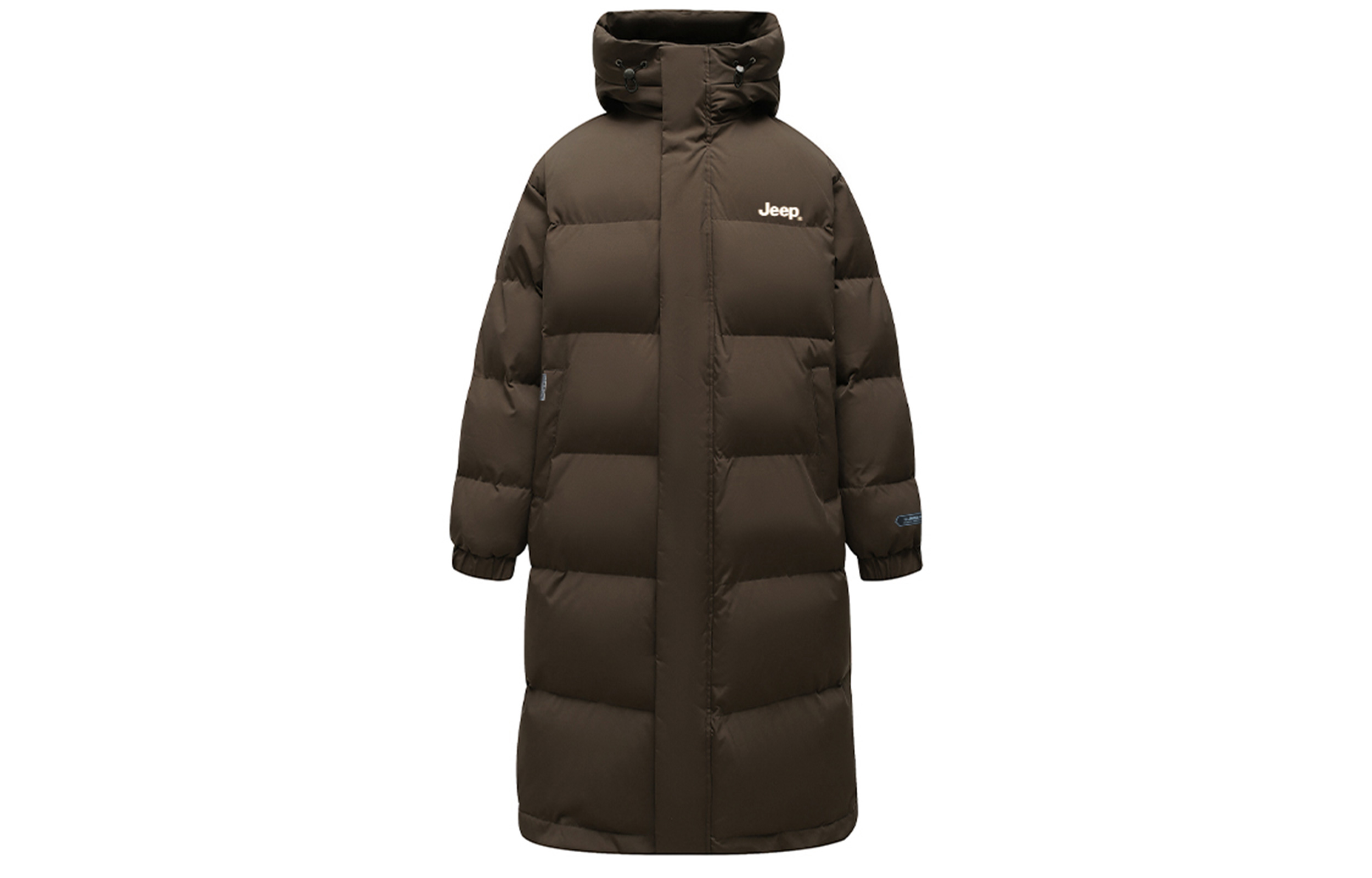 

Пуховик Unisex с капюшоном утепленный стеганый Jeep, coffee