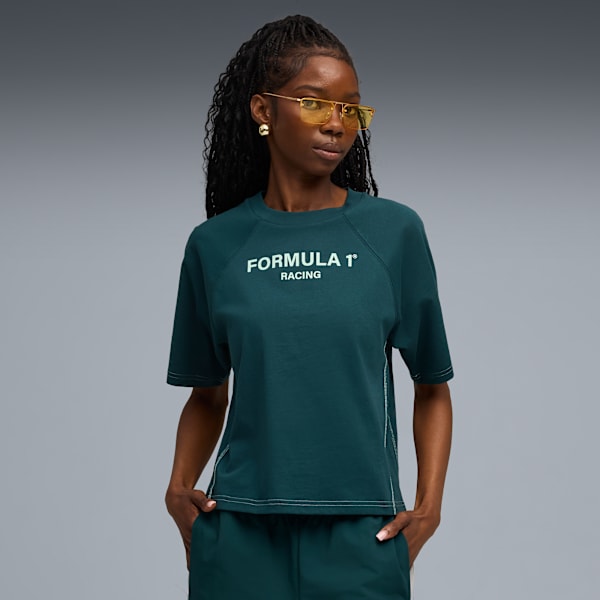 

Женская футболка Formula 1 Puma, зеленый