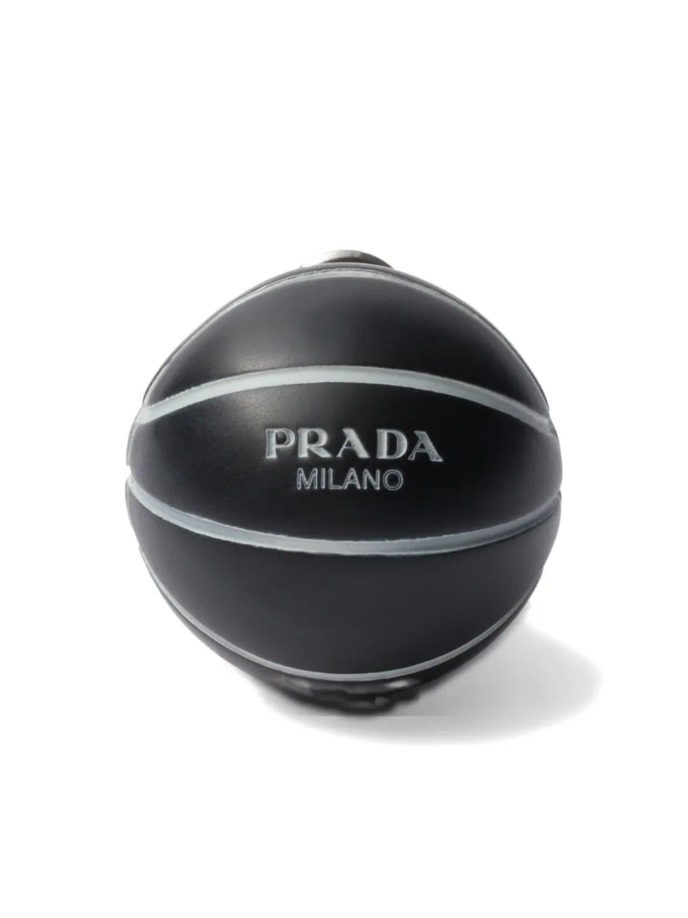 

Баскетбольные серьги-клипсы Prada, черный