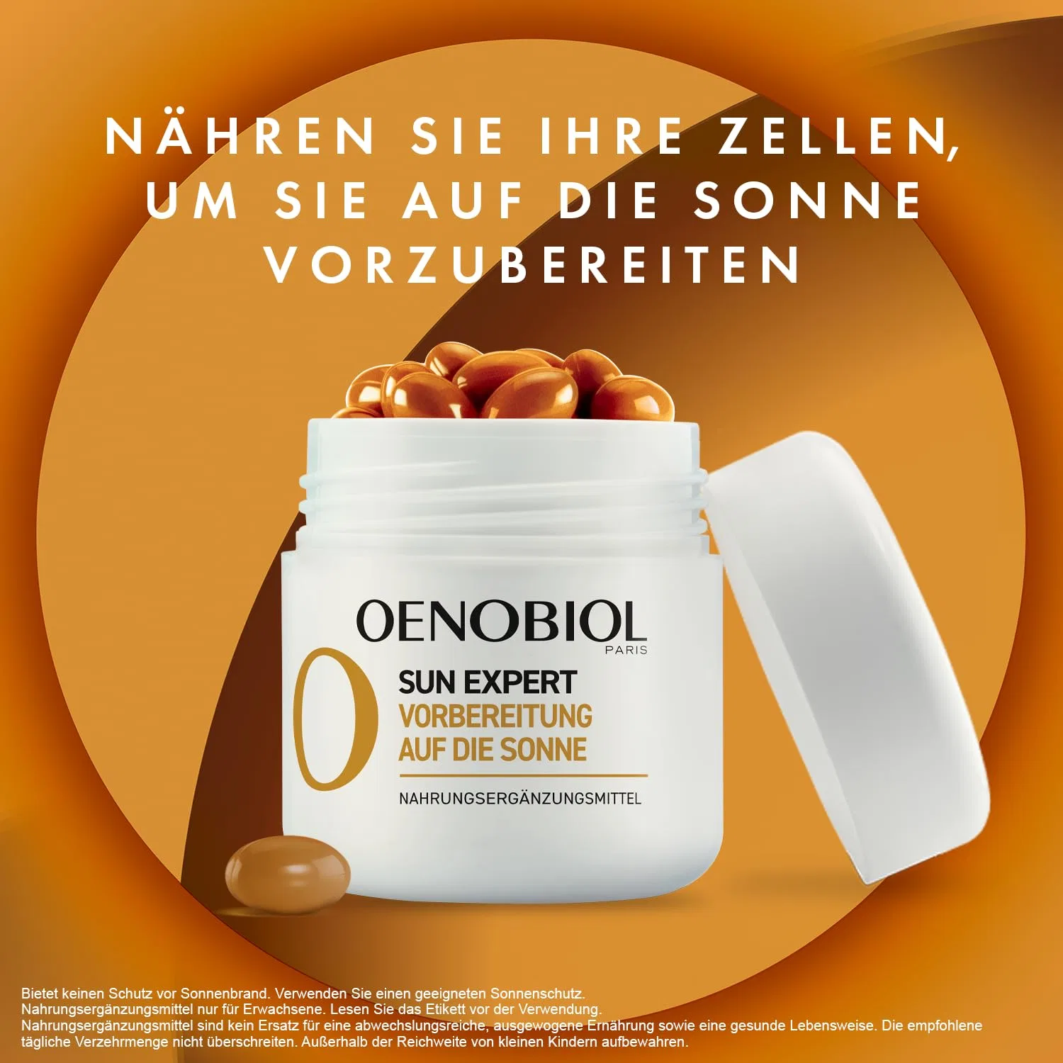 Биологически активная добавка OENOBIOL Sun Expert для подготовки к загару Oenobiol — фото 3