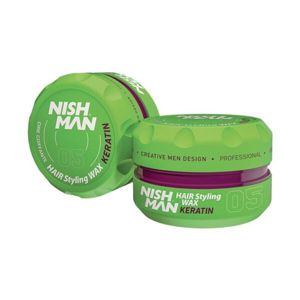 

Помада для волос 05 кератин, 150 мл Nishman Hair styling wax