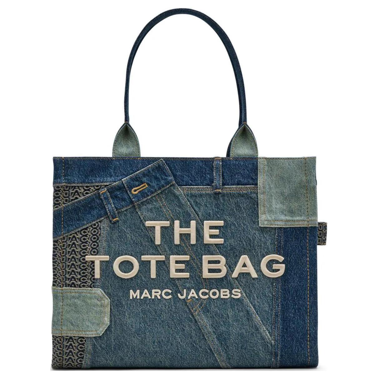 

MARC JACOBS Большая деконструированная джиновая сумка