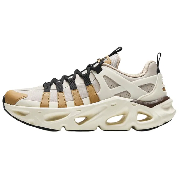 Кроссовки мужские ANTA Light Trail Cushioning Rebound серые/желтые