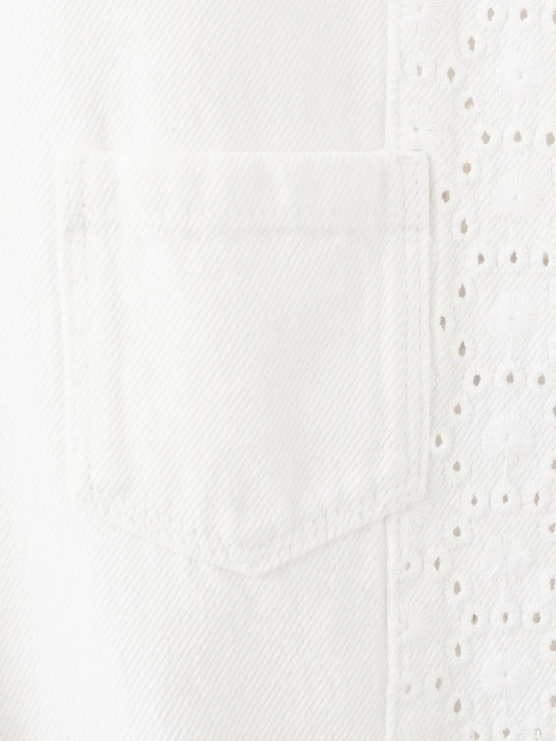 Обычный комбинезон 'Бланка' Mango Kids, Off White — фото 4