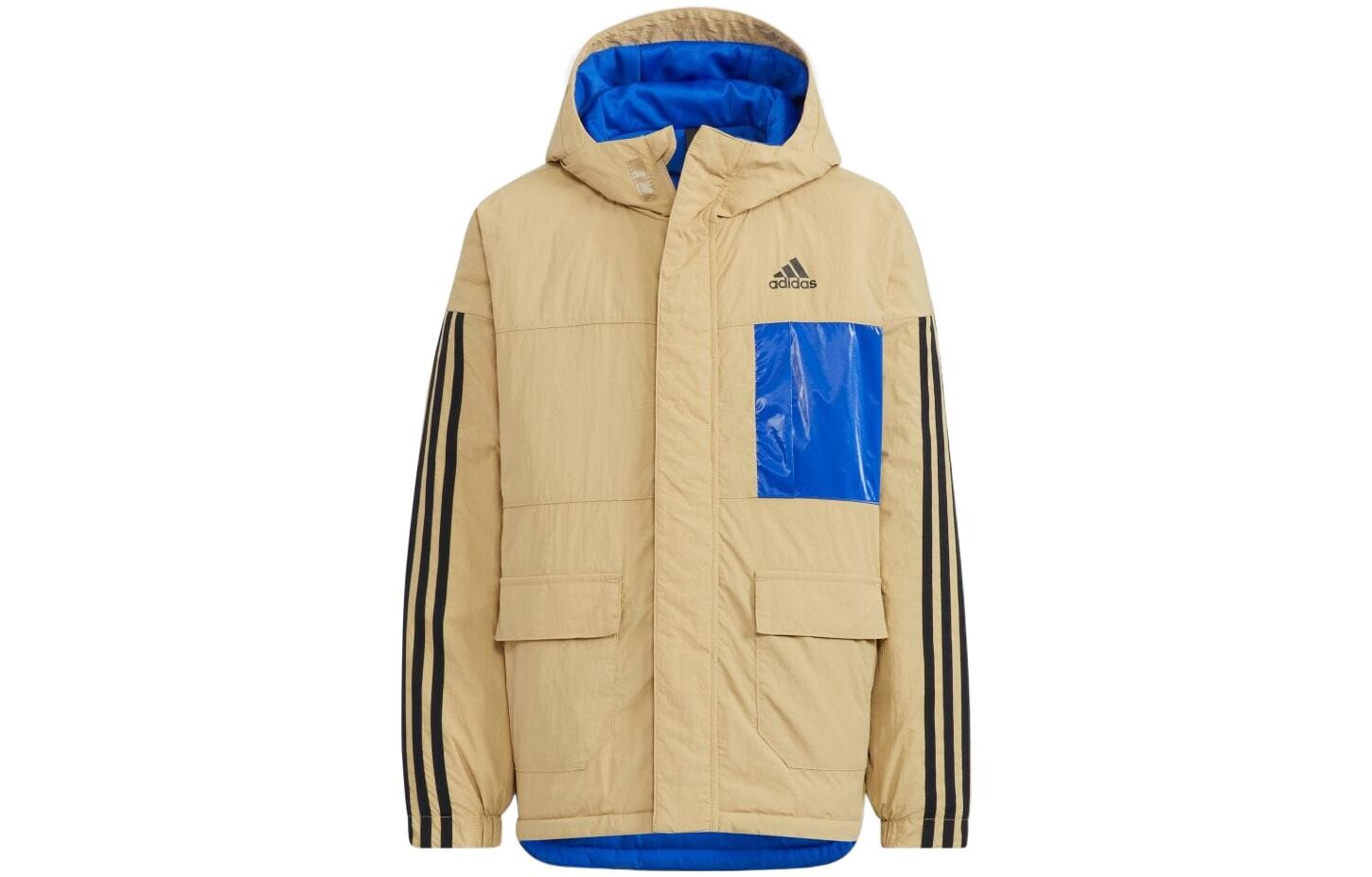 

Детские стеганые куртки Adidas, бежевый