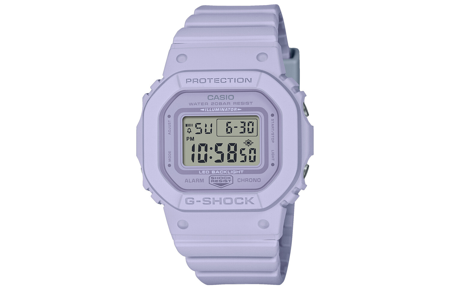 

Женские часы CASIO, Сладкий картофель фиолетовый GMD-S5600BA-6PR