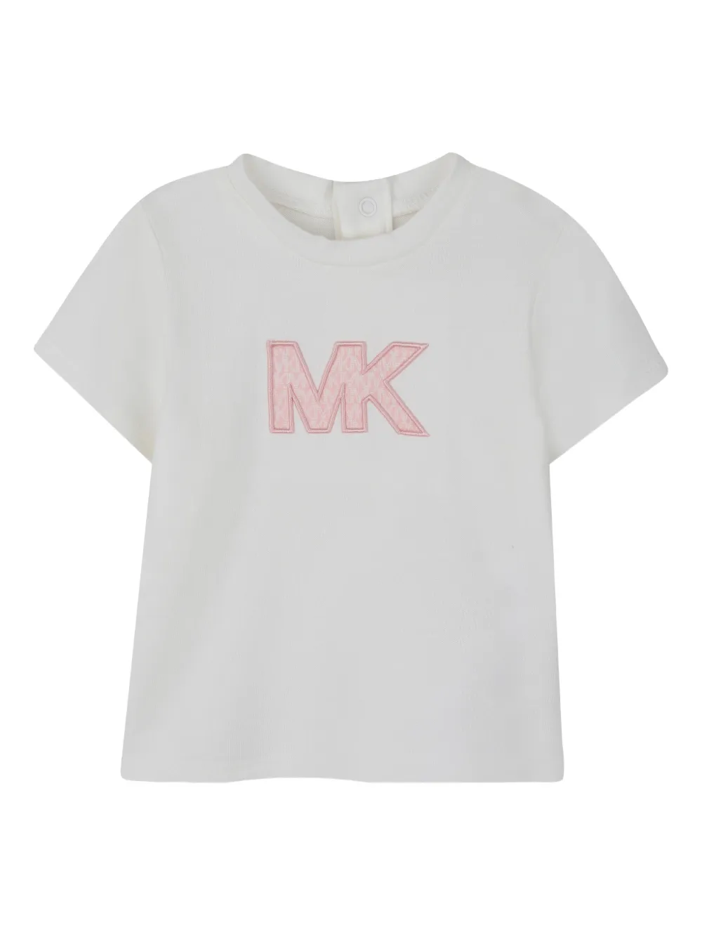 

Вышитый комплект с юбкой Michael Kors Kids, розовый